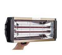 HEALBYBLE Lampe de polymérisation peinture infrarouge voiture 2000W, lampe séchage for carrosserie, chauffage halogène, lumière cuisson, outil réparation automobile, accessoires, Haute efficacité