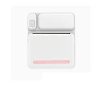 HEALBYBLE Mini imprimante d'étiquettes Portable, Impression Thermique sans Fil, Papier Photo, Autocollant Encre, 57mm, Utilisation Quotidienne fiable(Pink,C)