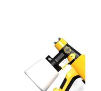 HEALBYBLE Pistolet pulvérisateur à batterie au lithium haute pression, de peinture électrique for usage domestique, avec latex et l'huile,Haute efficacité(Giallo)