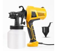 HEALBYBLE Pistolet pulvérisateur électrique entièrement automatique, de peinture haute puissance for la murale et rénovation meubles,Haute efficacité