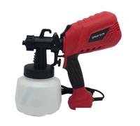 HEALBYBLE Pistolet pulvérisateur électrique portatif for usage domestique, de peinture et désinfectant avec soufflage poussière,Haute efficacité