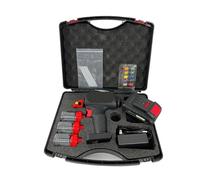 HEALBYBLE Pistolet pulvérisateur électrique réglable, outil de réparation peinture sans fil alimenté par batterie au lithium, petite taille,Haute efficacité