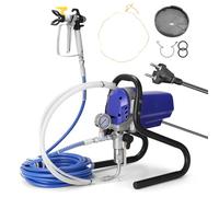 HEALBYBLE Pulvérisateur sans air haute pression 30 MPa, machine de pulvérisation peinture au latex polyvalente 750 W avec manomètre, outil électrique,Revêtement uniforme