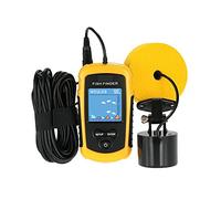 HEALBYBLE Sonar Portable de 100 m LCD Fish Funters Outils de pêche Echo Sondeur Fisher Finder Screen Coloré,Rechargeable Longue DuréE