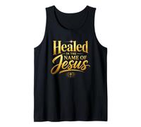 Healed in The Name of Jesus - Christian Faith Proclamation Débardeur