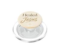 Healed in The Name of Jesus - Cross at Sunrise PopSockets PopGrip pour MagSafe