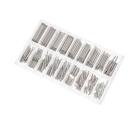HEALEEP 1 boîte Barrettes à Ressort Acier Inoxydable pour Réparation de Montres Accessoires de Raccordement de Bracelet Kit Outils pour Horlogers et Bijoutiers