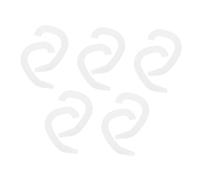 HEALEEP 1 Correcteur D'Oreillettes Correcteur Externe En Mousse De Silicone Redresseur D'Oreille Discret Pour Enfant Bébé Nourrisson Gel De Blanc 5