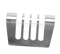 HEALEEP 1 pièce Support à Acier Inoxydable Porte Pratique pour Buffet et Cuisine Rack pour Toasts et Snacks pour Événements et