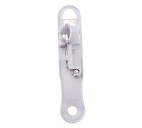 HEALEEP 1 pièce Trancheuse de Haricots Multifonctionnelle Portable Blanc Outil de Cuisine Pratique pour Éplucher et Découper Légumes
