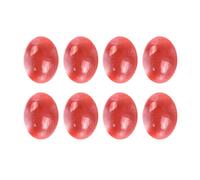 HEALEEP 10 Pièces de Cabochons Ovales en Pierre D'agate Naturelle pour Création de Bijoux Diy, Surface Lisse et Base Plate, Décorations Maison et Accessoires pour Bijoux