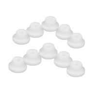 HEALEEP 10 pièces Lot de Bouchons Silicone Réutilisables pour Bouteilles Scellant Étanche pour Vin Sel Poivre et Tubes Accessoires Pratiques pour Conservation des Boissons