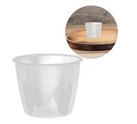 HEALEEP 10 Pièces Tasses à Mesurer Plastique Transparentes pour Riz et Résistantes et Précises pour Cuisine et Lessive
