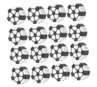 HEALEEP 100 Pièces Accessoires Perlés Breloques Perles En Pâte Polymère Perles De Bijoux Perles De Balle De Sport Breloques En Perles Dargile Polymère Perles De Sport Des Sports Bracelet