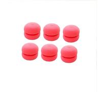 HEALEEP 12 Éponges Rouleaux Cheveux Rouges pour Boucles sans Abîmer, Outil Coiffure Pratique en Mousse, 12 Pièces, pour Femmes et Filles