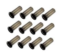 HEALEEP 12 pièces Cache Douille pour Lustre Européen Manchon de Base de Lampe Bougie Style Rétro Compatible avec Suspensions et Lampes à Cristaux