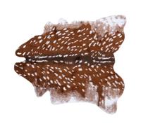 HEALEEP 1Pièce Antidérapant Décoratif pour Chambre Doux Absorbant Lavable Protection Sol Motif Cerf Sika