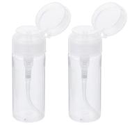 HEALEEP 2 pièces Bouteilles de Voyage Flacons Rechargeables et Réutilisables pour Cosmétiques pour Eau Démaquillante et Lotion Pratiques pour Vos Voyages