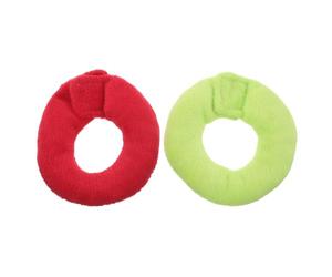 HEALEEP 2 Pièces Collier Anti-léchage Collier pour Cobaye Anti-Morsure Réglable en PP Coton et Peluche, pour Cochon d'Inde, Perroquet, Après Opération, Propriétaires d'animaux