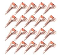 HEALEEP 20pcs Outils de Coiffure en Métal pour Séparation Précise des Cheveux Bagues Confortables, Kit Stylé pour Fêtes de Noël et Halloween à Domicile Soirée