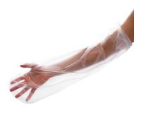 HEALEEP 2pcs Manchon pour Blessure la Main Jetables en Silicone et Pvc, Protection Imperméable Pratique Domicile, Facile à Utiliser