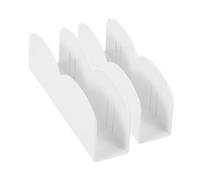 HEALEEP 2pcs Stabilisateurs de Parc en Abs Blanc pour Barrières de Sécurité et Portails, Clips Anti-Repli pour Maximum de Support la Maison Voyage