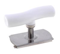 HEALEEP 2pièces Ouvre-bocal Inox Anti-dérapant Lot Blanc et Vert Ouvre-bouteille et Ouvre-pot sans Effort Outil Pratique pour Cuisine et Pique-