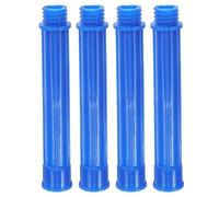 HEALEEP 4 Pièces Embouts de Calfeutrage Rallonge pour Tubes, Accessoires de Calfeutrage Réutilisables Tube Allongé pour Application Précise Espaces Restreints, Outil Multifonctionnel pour