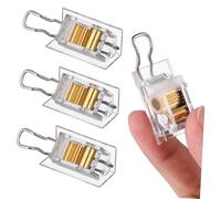 HEALEEP 4pièces Lot de Verrous De Cordon pour Stores Vénitiens Et Mécanismes Inclinaison Accessoires Installation Simples Et