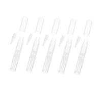 HEALEEP 5pièces Lot De Stylos Vides Pour Vernis à Ongles Applicateurs Pour Huile à Cuticules Et Gloss à Lèvres Tubes Transparents Multifonctions Pour Maquillage