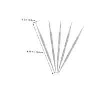 HEALEEP 5pièces Stylo à Bille Pour Nail Outils De Décoration Ongles Avec Stylet à Pointiller Outil De Manucure Pour Tracer Motifs Et