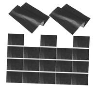 HEALEEP 60 Feuilles Papier D'emballage Noir à Finition Perlée, 60 Feuilles Faciles à Découper et Flexibles, pour Emballages Présents et Bouquets de Fleurs en Projets DIY