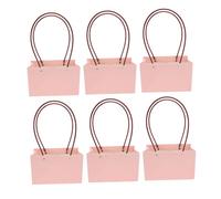 HEALEEP 6pièces Cadeau Carton Pour Fleurs Pochette Cadeau Carton Papier Pour Pochette Portable