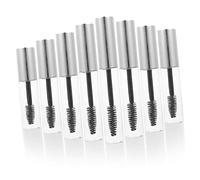 HEALEEP 8 pièces Bouteilles de Mascara Rechargeables de Tubes Transparente pour Cils et Sourcils Conteneurs Pratiques pour Maquillage et Usage