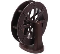 HEALEEP Accessoire pour Rocaille en Plastique Mini Roue à Eau Décorative Unique pour Bureau et Aménagement de Micro Paysage DIY