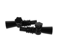 HEALEEP Adaptateur Angle Rotatif pour Balai et Plumeau, Joint Pivotant en Abs Solide, 2 Pièces, Accessoire Polyvalent pour Outils de Nettoyage Domestique et Professionnel