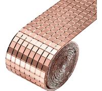 HEALEEP Autocollant Mural Autocollant en Verre Imperméable pour Décoration Maison et Bureau, Rouleau 1 Pc, Kit Mosaïque DIY Créatif et Facile à Appliquer