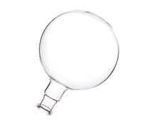 HEALEEP Ballon à Ébullition à Col Unique 1000 Ml en Verre Épais Transparent, Récipient de Laboratoire Polyvalent pour Usage Professionnel et Scolaire, Bécher de Laboratoire Résistant