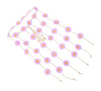 HEALEEP Bandeau à Fleurs Bohème Marguerite Classique en Tissu, Accessoire Cheveux Élégant et Stable pour Décoration de Cheveux Femme Lors D'engagement ou Vacances