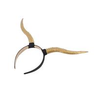 HEALEEP Bandeau pour Cheveux Halloween Cornes D'antilope en Plastique, Confortable à Porter, Style Gothique pour Fête et Carnaval