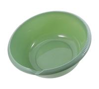 HEALEEP Bassine Plastique Multifonctionnelle avec Bec Verseur Grand Lavabo de Bain Familial pour Lavage Nettoyage Visage et Bain de Cuve Domestique Pratique et Facile à Vider