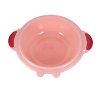 HEALEEP Bassine Ronde Robuste et Facile à Nettoyer en Plastique Bleu avec Deux Poignées Couleur Aléatoire pour Laver le Visage Pieds des Tout-petits