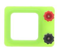 HEALEEP Bobine D'induction Électromagnétique Carrée pour Expérience Physique, Bobine Secondaire Solide en Matériau Pédagogique, Kit Éducatif pour Démonstration de Champ Magnétique