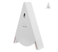 HEALEEP Boîte à Musique Chant D'oiseaux en Abs Blanc pour Relaxation et Soulagement du Stress, Design Élégant, pour Salle de Bain ou Bureau, Âges Variés
