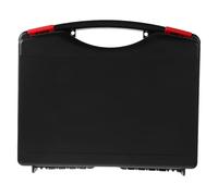 HEALEEP Boîte à Outils Portable en Polypropylène avec Poignée, Résistante aux Chocs et Anti-Casse, Mallette Multifonction Compacte pour Rangement D’Outils Mécaniques Quincaillerie, Usage