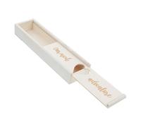 HEALEEP Boîte Bois Pour Annonce De Grossesse Coffret Décoratif Et Solipour Souvenir Pour Conserver Un Test De Grossesse Et Autres Précieux Souvenirs