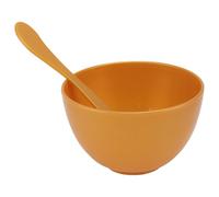 HEALEEP Bol à Masques en Plastique Pp Or Résistant pour Mélange de Masques Faciaux, Usage Personnel et Salon de Beauté Professionnel