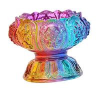 HEALEEP Bougeoir Bouddhiste Chandelier Bougeoir Décoratif Lampe à Beurre Support De Bougie Bouddha Figurine Bouddhiste