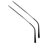 HEALEEP Branches de Lunettes Universelles en Acier Inoxydable, Paire de 1, Pièces de Rechange Robustes pour Réparation et Remplacement des Pieds de Lunettes