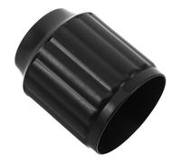 HEALEEP Buse de Remplacement Surface Antidérapante en Plastique Noir et Texture Rayée Verticale, Compatible pour Vaporisateur Facial Salon de Beauté et Studio de Soins